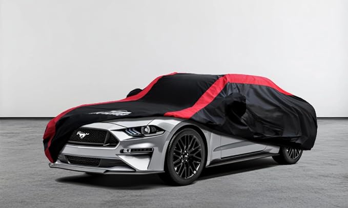 Mustang Car Cover Waterproof All Weather - Image 7