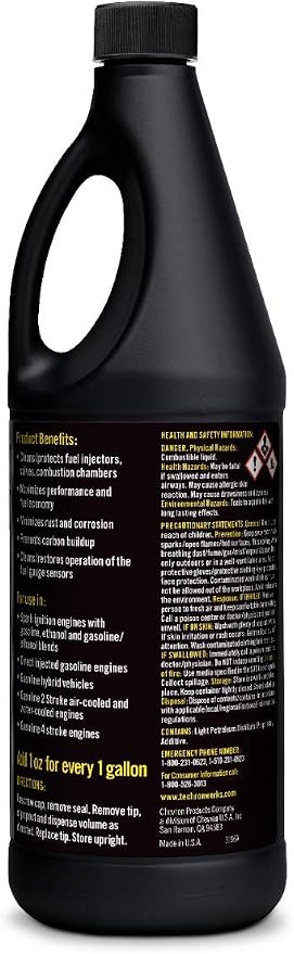Chevron Techron Concentrate Plus Fuel System Cleaner, 32 oz - Image 4
