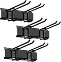 Heavy Duty Garage Organizer Tool Organizer Wall Mount, Iron Metal Hooks Set 6 by Unknown