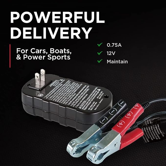 Schumacher Electric SC1278 Automatic Car Battery Maintainer - 12V Battery - Image 3
