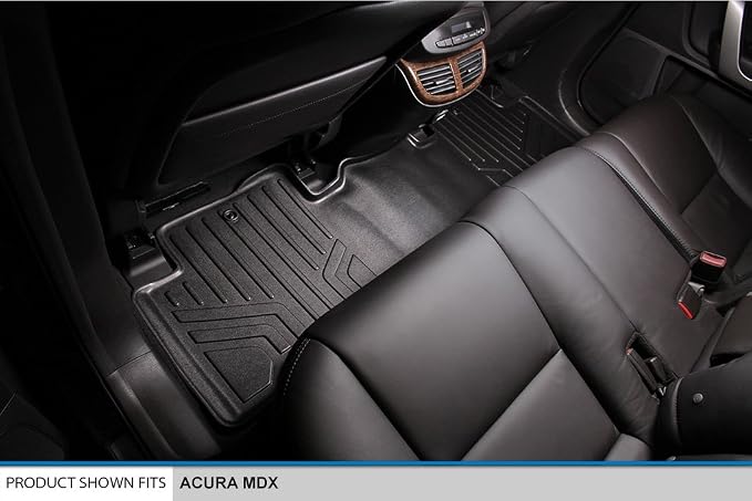 SMARTLINER Custom Fit Floor Mats 2 Row Liner Set - Image 4