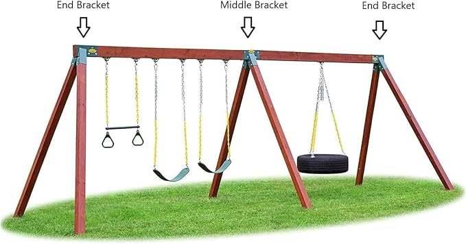 Eastern Jungle Gym Swing Set Bracket Kit - Image 4