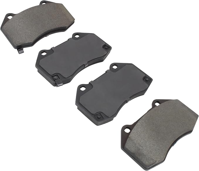 Premium Semi-Metallic Front Brake Pads Compatible - Image 2