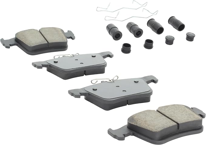 Premium Ceramic Rear Brake Pads Compatible - Image 2