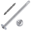 Wensilon #10×2”for Sheet Metal Self-Tapping Screws 410 Stainless Steel Truss by Wensilon