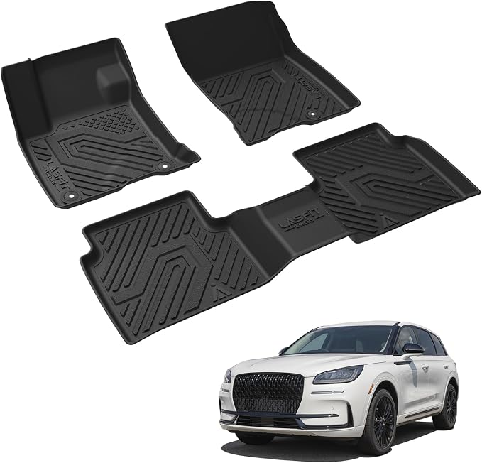 LASFIT Floor Mats for Lincoln Corsair 2020-2025 All Weather Floor Liner for - Image 8