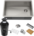 KRAUS Kore Workstation 27-inch Undermount 16 Gauge Stainless Kitchen Sink by KRAUS