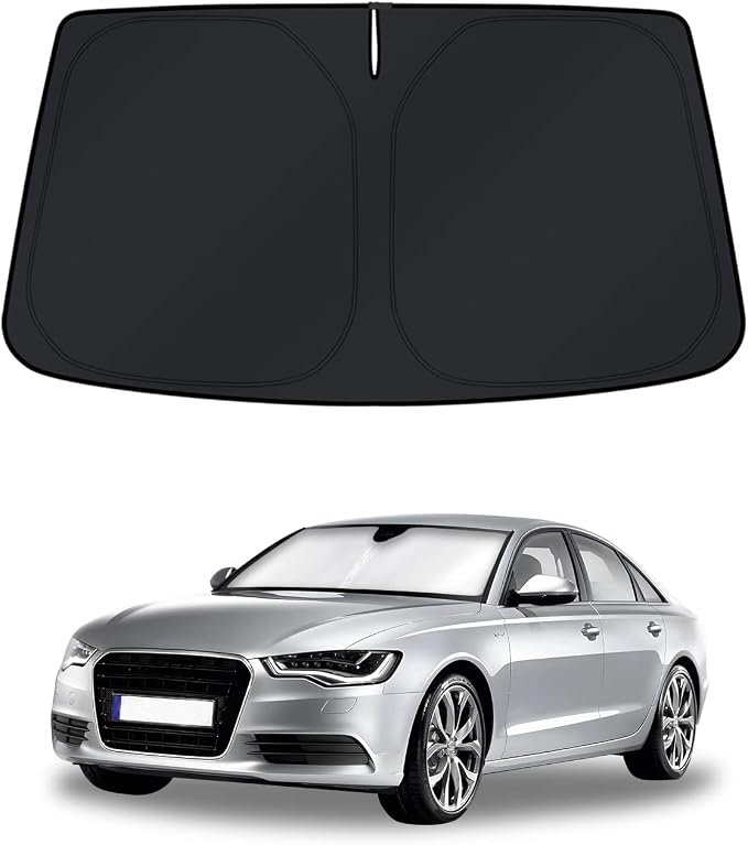 KUST Windshield Sun Shade for Audi A6 Accessories 2019-2024 2025 Window Shade by KUST