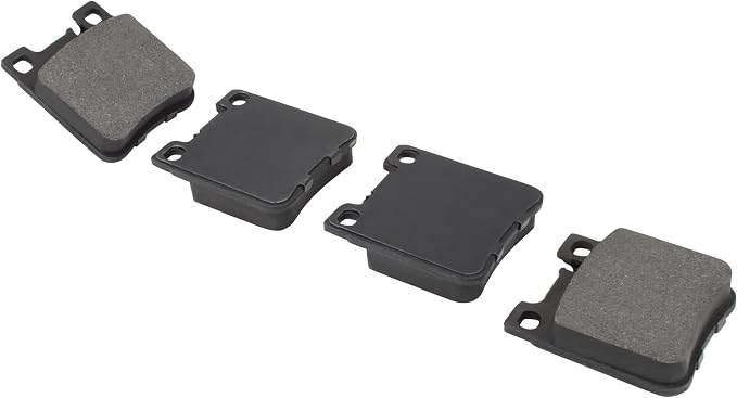 Premium Semi-Metallic Rear Brake Pads Compatible - Image 2