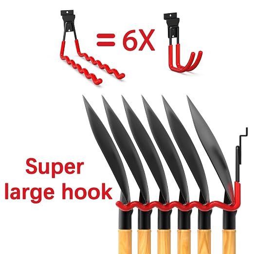 3-H Slatwall Accessories 14 Pack, Slatwall Hooks & Hangers 7 Sizes, Slat Wall - Image 3