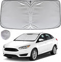 KAYZT Windshield Sun Shade for 2012-2018 Ford Focus S, Electric Sedan Hatchback by KAYZT