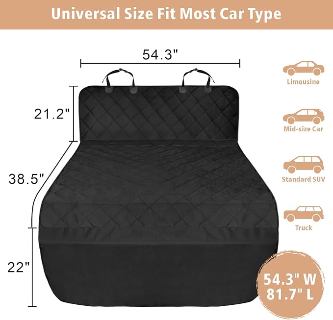 F-color SUV Cargo Liner for Dogs - Image 4