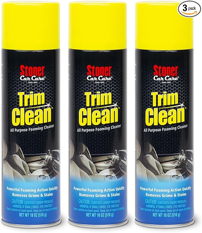 Stoner Car Care 91134–3PK Trim Clean All-Purpose Fast Acting Powerful Foaming by StonerCarCare