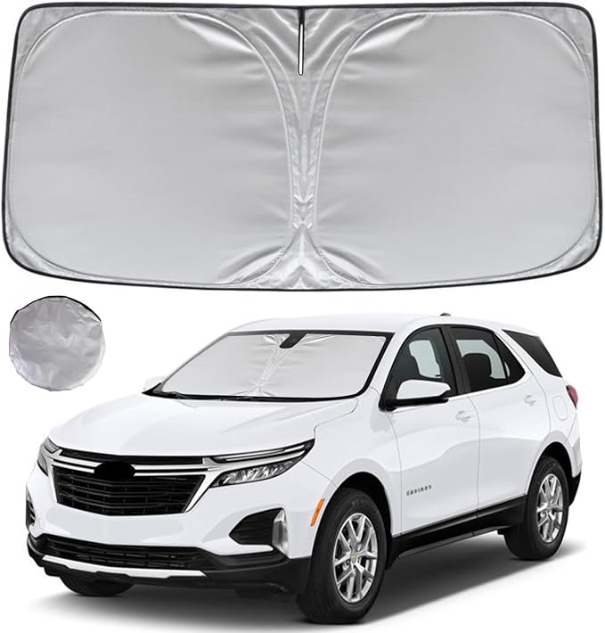 KAYZT Windshield Sun Shade for 2018-2024 Che-vrolet/Chevy Equinox Foldable by KAYZT