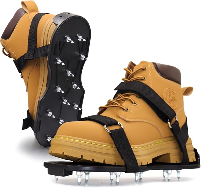 Epoxy Shoes, Fully Assembled Gunite Spiked Shoes by kaoer