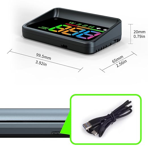 Heads up Display for Cars, Head up Display for Car, Car Speedometer Display - Image 5