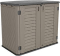 HOMSPARK Storage Shed Weather Resistance, Horizontal Storage Shed by HOMSPARK