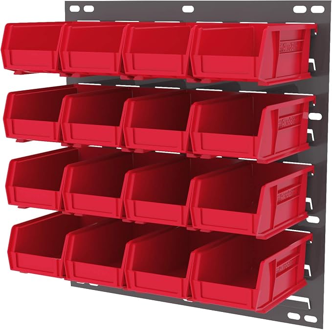 Akro-Mils 30618 Heavy Duty Wall Mount Garage Storage Steel Louvered Panel | - Image 2