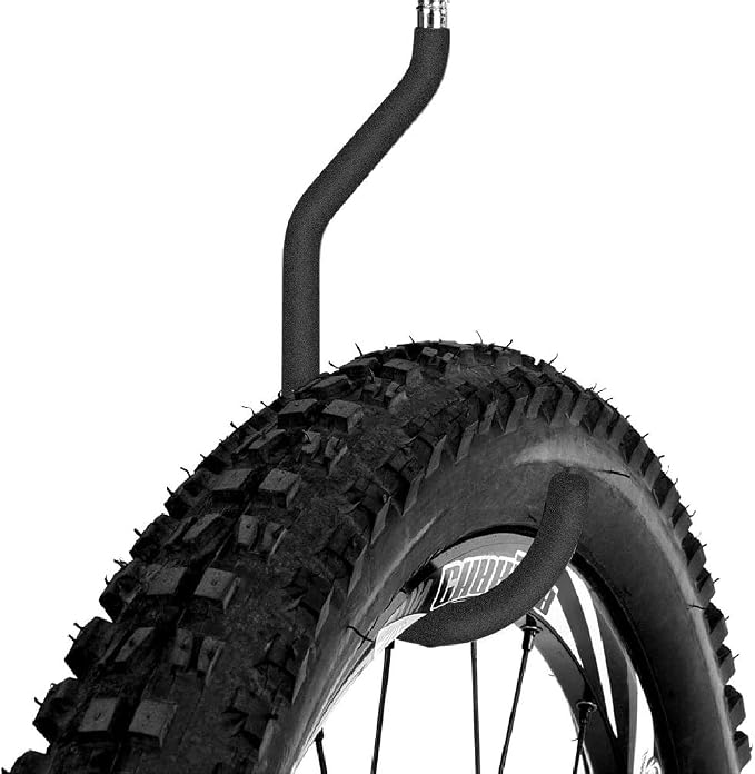 SMARTOLOGY 8 Pack Bike Hanger Storage Hook Rack, Rubber Coated Heavy Duty Large - Image 2