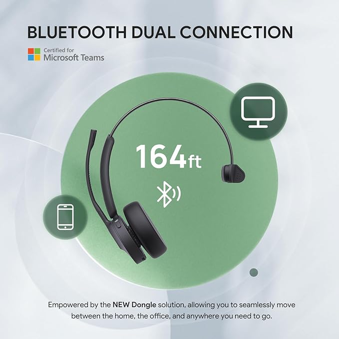Yealink BH70 Mono Wireless Bluetooth Headset - Image 2