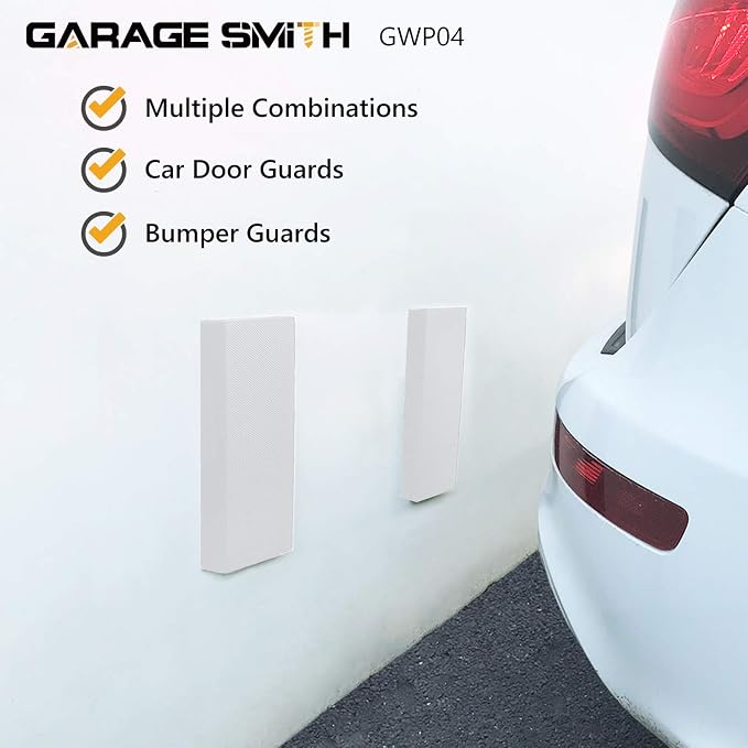 Garage Smith GWP04 Garage Wall Protector Car Door Protectors, Designed in - Image 4