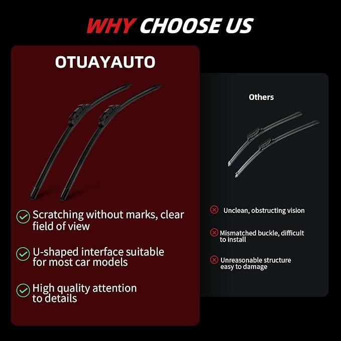 OTUAYAUTO Windshield Wiper Blades - Image 7