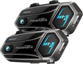 Fodsports M1-S Air Motorcycle Helmet Bluetooth, 4 Riders Motorbike Intercom by FODSPORTS