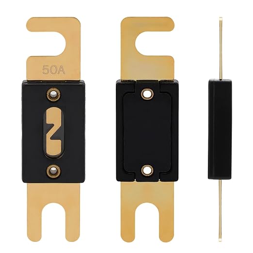 50A ANL Fuse 50 Amp Inline Blade Fuses 32V - Image 4