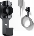 EV Charger Holder, with 180° Rotation Nozzle Dock, Metal J-Hook by FOCSPROD