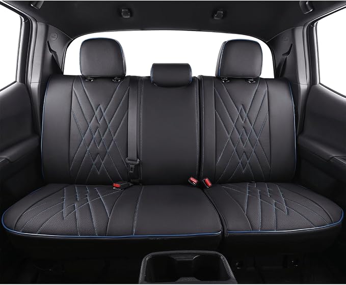 EKR Custom Fit Tacoma Rear Car Seat Covers - Image 5