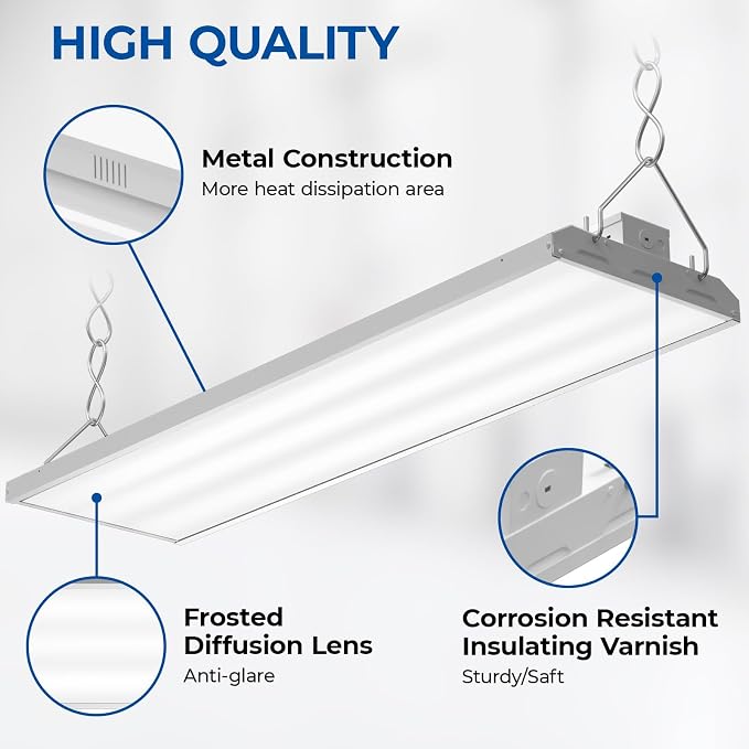 CINOTON 4FT 210W LED Shop Light - Image 8