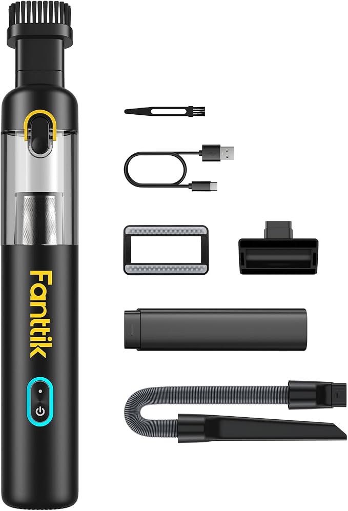 Fanttik Slim V8 Mate Cordless Car Vacuum Suction Power 12000Pa, Portable Mini by FANTTIK%C2%AE