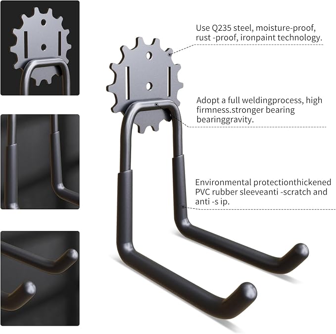 Heavy Duty Steel Storage Hooks - Image 3
