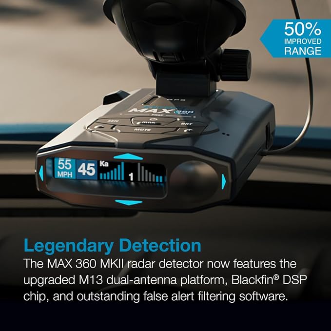 Escort MAX 360 MKII Radar Detector - Image 2