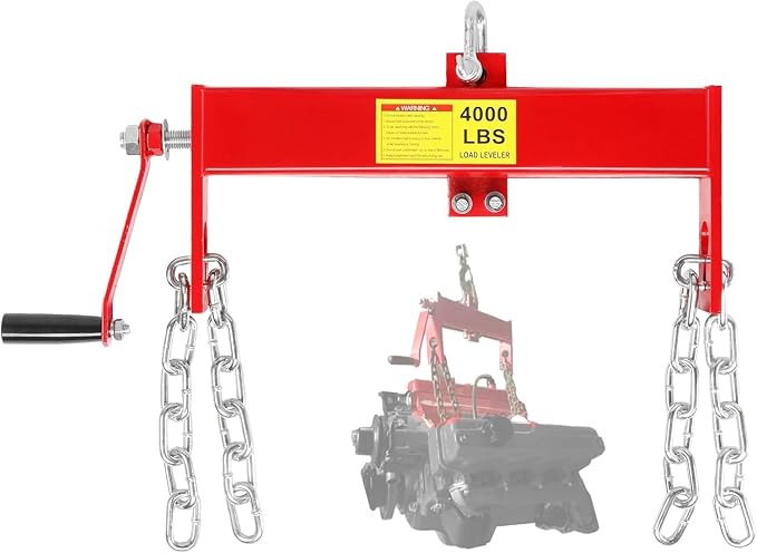 4000lbs 2 Ton Load Lever Engine Hoist Crane Cherry Picker Lift Tool Heavy Duty by MOTOOS