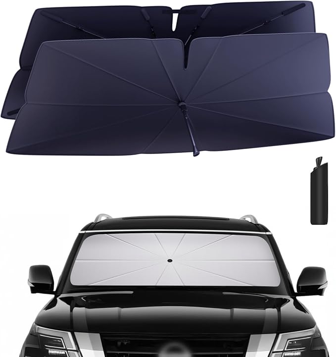 Windshield Sun Shade Umbrella: Custom Fit by HIMUMOY
