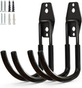 Garage Storage Utility Hooks，Garage Garden Tool Organizer，Steel Wall Mount Hooks by GeeWatom