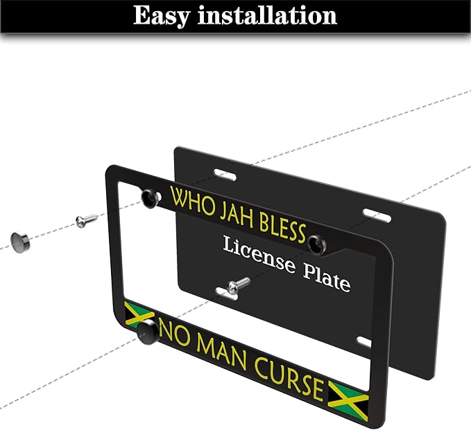 License Plate Holder Black - Image 7
