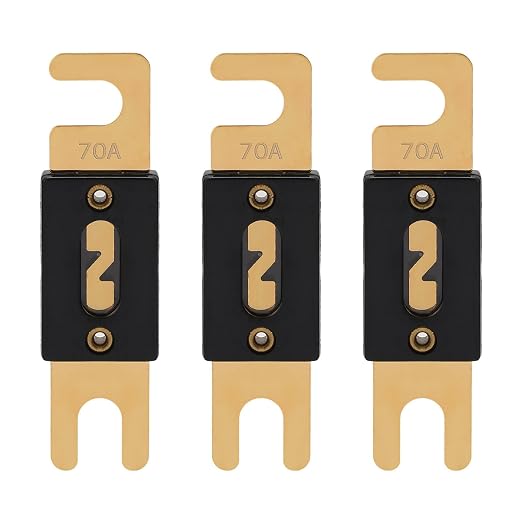 70A ANL Fuse 70 Amp Inline Blade Fuses 32V by VEXUNGA