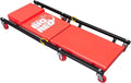 BIG RED 36" 2-Piece Padded Rolling Garage/Shop Creeper, Mechanic Cart by BIGRED