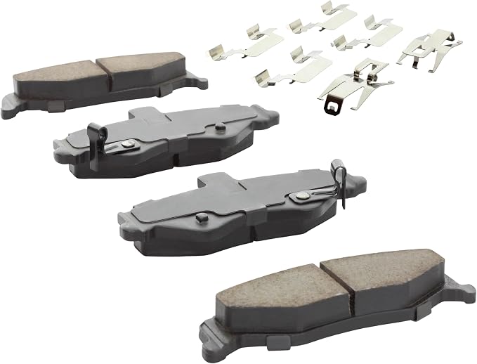 Premium Ceramic Rear Brake Pads Compatible - Image 2