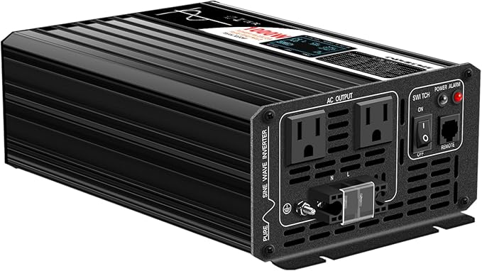 Xijia Pure Sine Wave Solar Power DC rv Converter to AC 120V 60HZ Solar Converter - Image 3