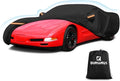 QUNSUNUS 6 Layer Car Cover for C5 Corvette 1996-2004 Waterproof All Weather by QQUNSUNUS