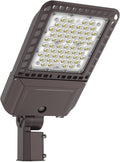 Parking Lot Light 200W 30, 000LM Slip Fitter Led Street Pole Light by DEMILARE