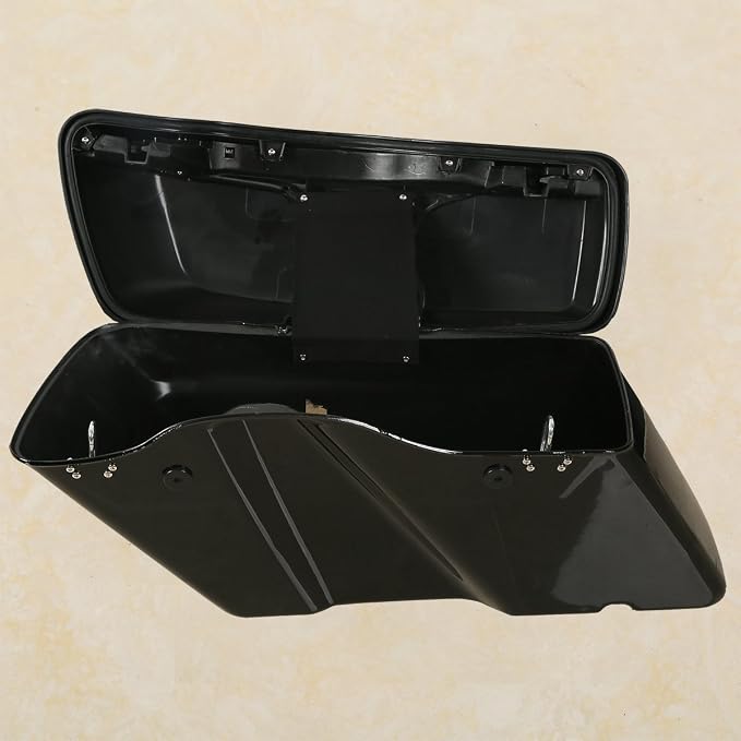 Green-L Vivid Black Hard Saddlebags - Image 7
