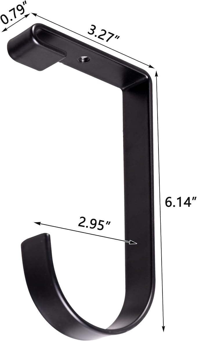 4-Pack Heavy Duty Add-On Flat Hook Accessory - Image 2