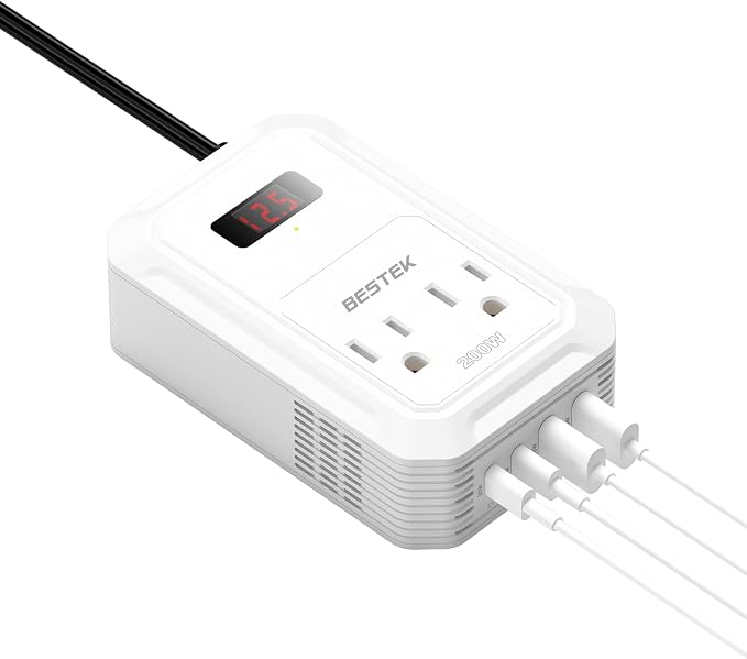 BESTEK 200W Car Power Inverter - Image 8