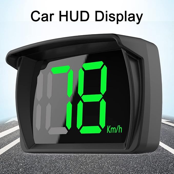 Shkalacar Car HUD Headup Display KM/H MPH GPS Digital Speedometer - Image 2