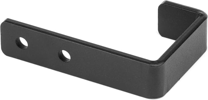 4 Pcs 4-3/8" Heavy Duty Black Steel J Hooks, Wall Mount Utility Hook - Image 3