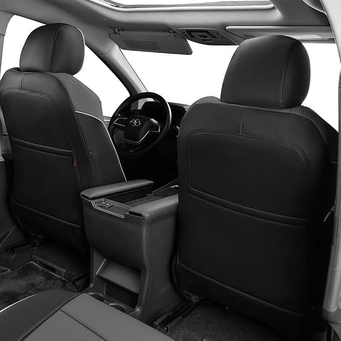 EKR Sienna Seat Covers for 2011-2020 Toyota Sienna LE, XLE Premium 2nd Row - Image 4
